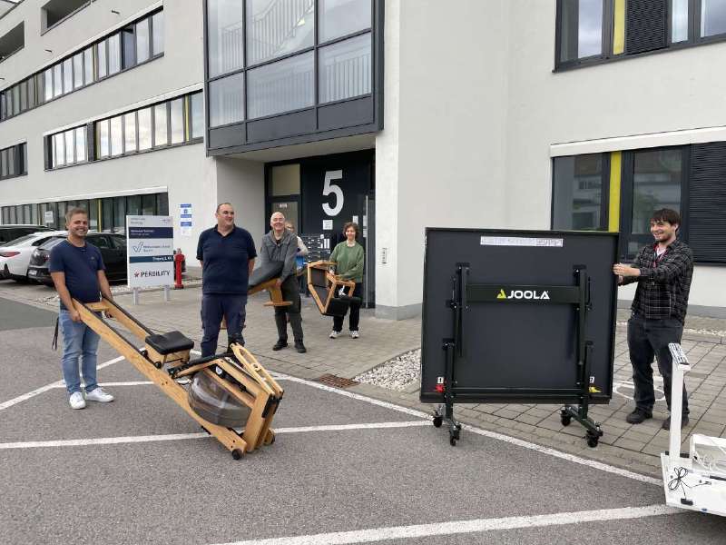Büro Abbau - Sportgeräte