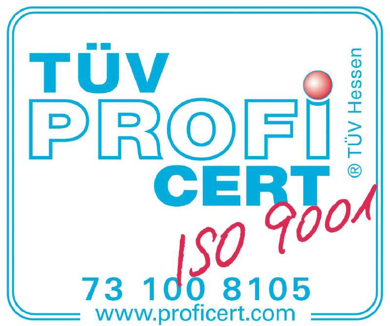 Certificate ISO 9001